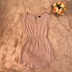 American Eagle Outfitters Blush Pink Hi Lo Dress